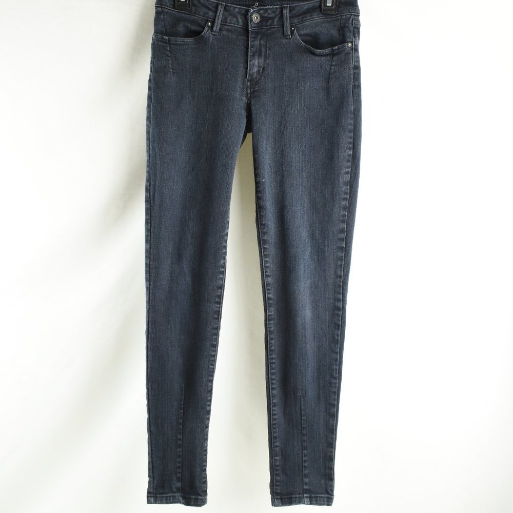 Levis Size 27 Faded Black Denim Skinny Jeans